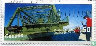 Canso draaibrug - Nova Scotia