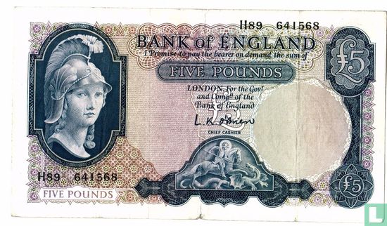 Great Britain 5 pounds  - Image 1