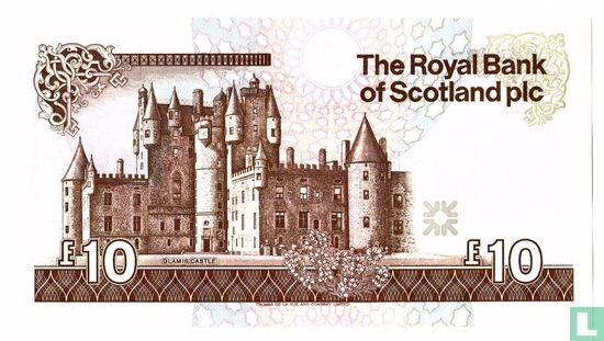 Scotland 10 Pound Sterling 1993 - Image 2