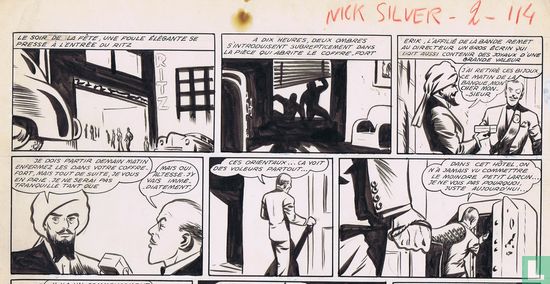 Carlo Marc - Nick Silver - Tony le malin - originele pagina  114-3 - Afbeelding 2