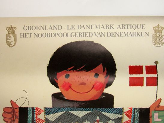 Poster : Groenland - "Le Danemark Artique" Het Noordpoolgebied van Denemarken - Afbeelding 3