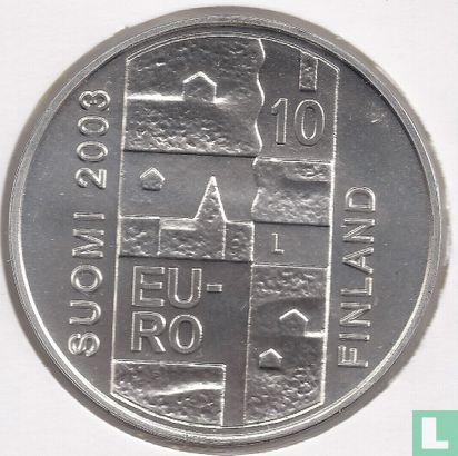 Finland 10 euro 2003 "200th anniversary Death of Anders Chydenius" - Afbeelding 1