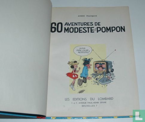 60 aventures de Modeste et Pompon - Afbeelding 3