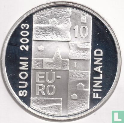 Finland 10 euro 2003 (PROOF) "200th anniversary Death of Anders Chydenius" - Image 1