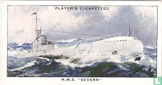 H.M.S. "Severn"British Submarine", "Thames" Class. - Afbeelding 1