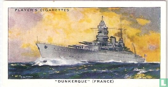 "Dunkerque" French battleship. - Bild 1
