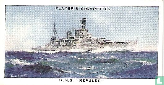 H.M.S. "Repulse" British Battle Cruiser, "Renown" Class. - Bild 1