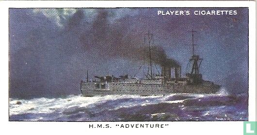 H.M.S. "Adventure" British Cruiser-minelayer. - Image 1