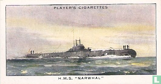 H.M.S. "Narwhal" British Submarine, "Porpoise" Class. - Bild 1