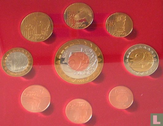 IJsland euro proefset 2004