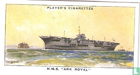 H.M.S. "Ark Royal" British Aircraft Carrier. - Afbeelding 1