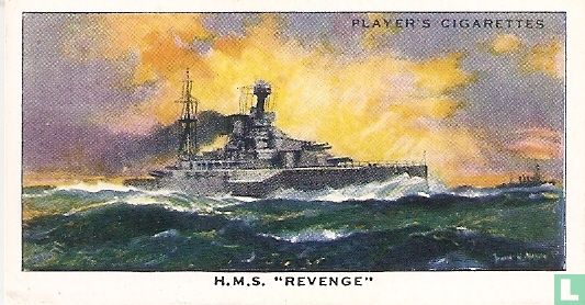 H.M.S. "Revenge" British Battleship "Royal Sovereign" Class. - Bild 1