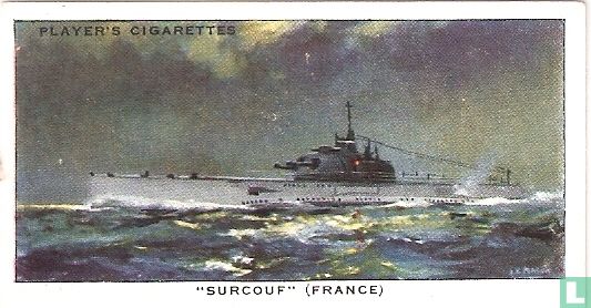 "Surcouf" French Submarine. - Afbeelding 1