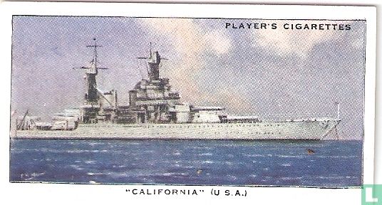 "California" U.S.A. Battleship. - Image 1