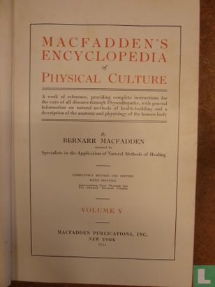 Macfadden's encyclopedia of physical culture 5 - Afbeelding 3