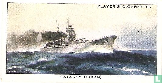 "Atago" Japanese Heavy Cruiser. - Afbeelding 1