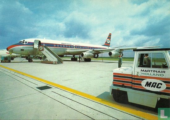 DC-8 Martinair, viermotorig straalvliegtuig