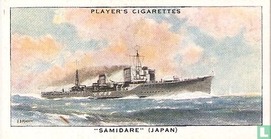 "Samidare" Japanese Destroyer. - Afbeelding 1