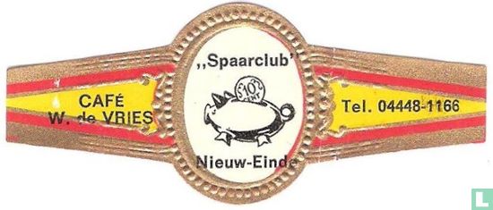 "Spaarclub" 10 cent Nieuw-Einde - Café W. de Vries - Tel. 04448-1166 - Image 1