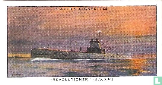 "Revolutioner" U.S.S.R. Submarine. - Afbeelding 1