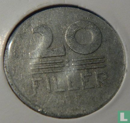 Ungarn 20 Fillér 1958 - Bild 2
