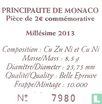 Monaco 2 Euro 2013 (PP) "20th anniversary Admission to the United Nations" - Bild 3