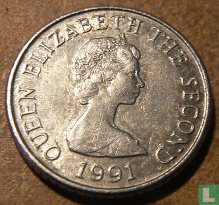 Jersey 5 pence 1991 - Afbeelding 1