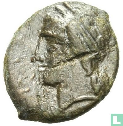 Sicilië, Syracuse AE Hiketas II 287-278 v. Chr. - Afbeelding 1