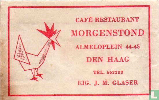 Café Restaurant Morgenstond - Afbeelding 1