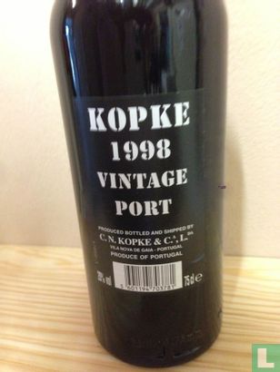 Kopke vintage port 1998 - Afbeelding 2