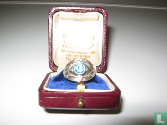 Zilveren ring met robijn - Bild 2