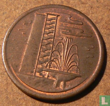 Singapore 1 cent 1972 - Image 2