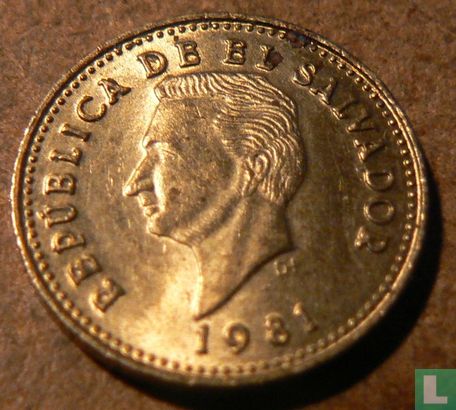 El Salvador 1 centavo 1981 - Image 1