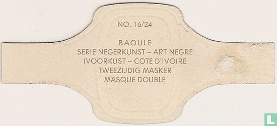 Baoulé - Côte d'Ivoire - Masque double - Image 2