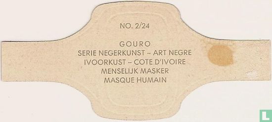 Gouro - Côte d'Ivoire - Masque humain - Image 2