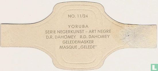 Yoruba - R.D. Dahomey - Masque "gèlèdé - Image 2