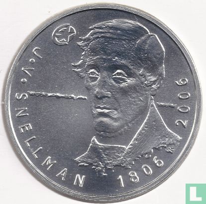 Finland 10 euro 2006 "200th anniversary Birth of Johan Vilhelm Snellman" - Afbeelding 1