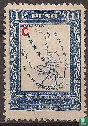 Map with overprint C