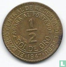 Pérou ½ sol de oro 1947 (AP) - Image 1