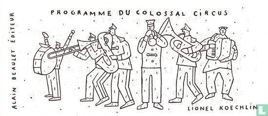 Programme du Colossal Circus - Afbeelding 2