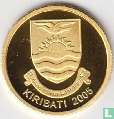 Kiribati 10 dollars 2005 (PROOF) "Christmas Island" - Afbeelding 1