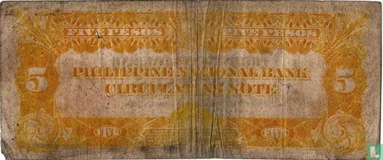 Filipijnen 5 pesos 1921 - Afbeelding 2