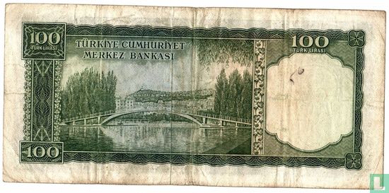 Türkei 100 Lira ND (1969/L1930) - Bild 2