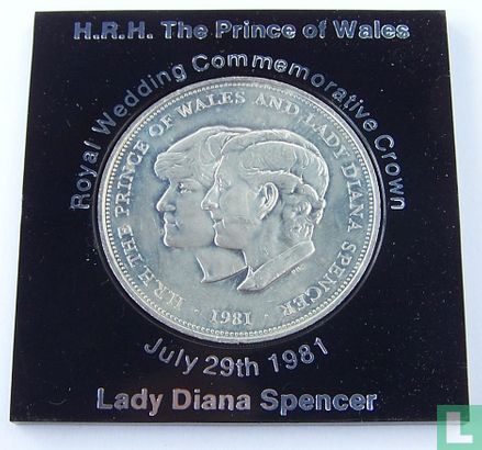 Vereinigtes Königreich 25 New Pence 1981 "Royal Wedding of Prince Charles and Lady Diana Spencer" - Bild 3
