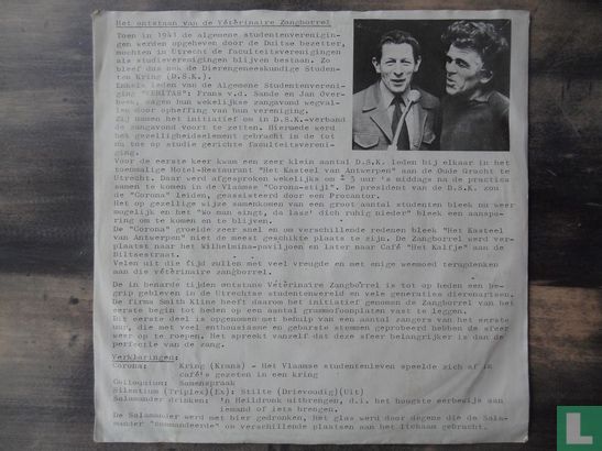 DSK Zangborrel "Door de jaren heen" De jaren '41 - '46  - Afbeelding 2