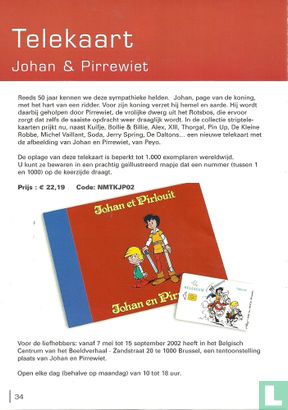 Johan en Pirrewiet - Telekaart