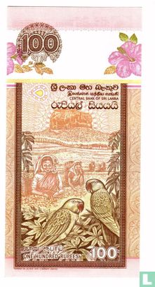 Sri Lanka 100 Rubine 1991 - Bild 2
