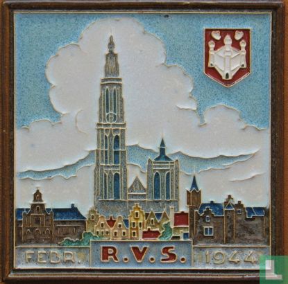Febr. R.V.S. 1944  Onze Lieve Vrouwenkerk te Antwerpen