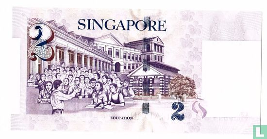 Singapour 2 Dollars (Millennium edition) - Image 2