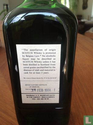 Dewar's Ancestor scotch whisky 12 ans d'âge  - Afbeelding 2